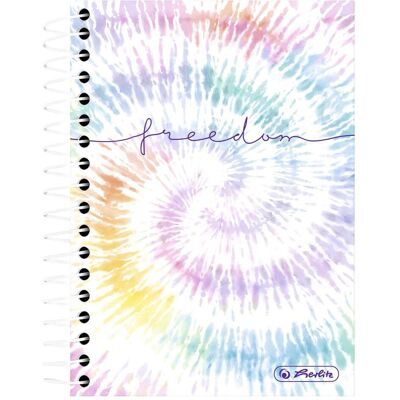 Herlitz, Heft + Block, Notizblock New Batik Freedom Kariert, 10.5 x 14.5 cm (A6, Liniert) Herlitz, Heft + Block, Notizblock New Batik Freedom Kariert, 10.5 x 14.5 cm (A6, Liniert)