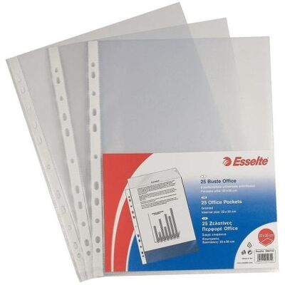 Dymo Mappe, Esselte Prospekthülle Standard Plus, DIN A3 quer, PP, 0,09mm genarbt, farblos, oben offen, dokumente (A3, 50x) Dymo Mappe, Esselte Prospekthülle Standard Plus, DIN A3 quer, PP, 0,09mm genarbt, farblos, oben offen, dokumente (A3, 50x)