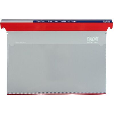 Boi Dokutech, Mappe, Befundmappe OP DBMK 0-B.2, Bügelmechanik, Kopfleiste rot, rote Planenfolie (A4, 10x) Boi Dokutech, Mappe, Befundmappe OP DBMK 0-B.2, Bügelmechanik, Kopfleiste rot, rote Planenfolie (A4, 10x)