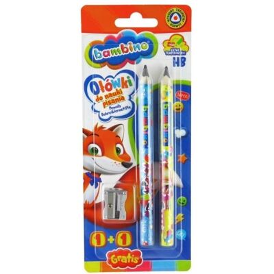 St. Majewski, Bleistift, BAMBINO Bleistifte zum Schreibenlernen, 2 Stk (5.30 mm, HB, 2x) St. Majewski, Bleistift, BAMBINO Bleistifte zum Schreibenlernen, 2 Stk (5.30 mm, HB, 2x)