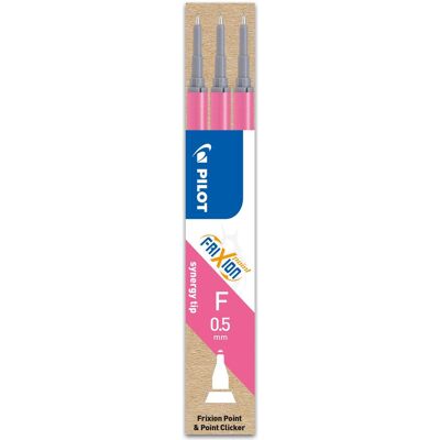 Pilot, Ersatzpatronen + Tintenfass, FriXion Refill Point Set Set à 3 (Pink, 0.50 mm, 3 Stk.) Pilot, Ersatzpatronen + Tintenfass, FriXion Refill Point Set Set à 3 (Pink, 0.50 mm, 3 Stk.)