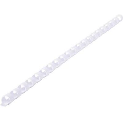 Markenlos Binderücken 69036 6 mm DIN A4 Weiss PVC, Bindegerät Zubehör, Weiss Markenlos Binderücken 69036 6 mm DIN A4 Weiss PVC, Bindegerät Zubehör, Weiss