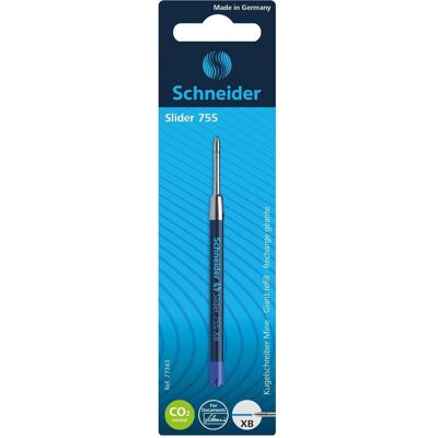 10x Schneider, Ersatzpatronen + Tintenfass, 755xb (Blau, 0.70 mm, 1 Stk.) 10x Schneider, Ersatzpatronen + Tintenfass, 755xb (Blau, 0.70 mm, 1 Stk.)