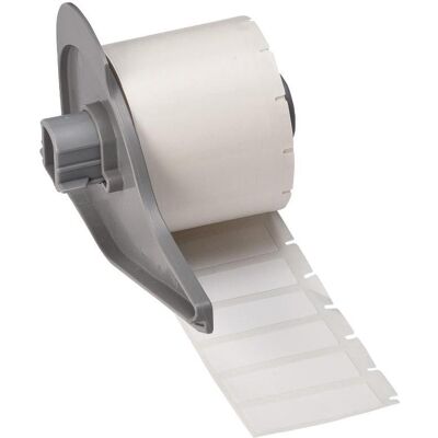Brady, Etikettenrolle, M7-29-499, Nylongewebe, Weiss, matt, 38.10 x 12.70 mm, permanent (500 E.) (46.02 mm) Brady, Etikettenrolle, M7-29-499, Nylongewebe, Weiss, matt, 38.10 x 12.70 mm, permanent (500 E.) (46.02 mm)