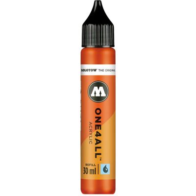 Molotow, Ersatzpatronen + Tintenfass, Nachfülltinte One4All für Permanentmarker 30ml dare orange (Orange, 1 Stk.) Molotow, Ersatzpatronen + Tintenfass, Nachfülltinte One4All für Permanentmarker 30ml dare orange (Orange, 1 Stk.)