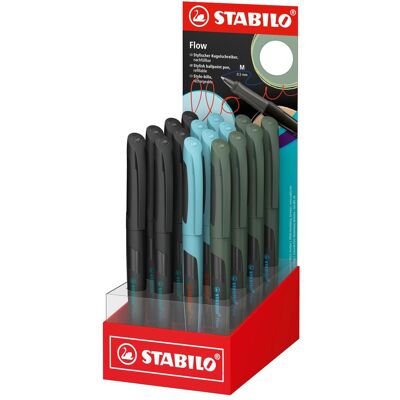 STABILO, Schreibstifte, Flow Kugelschreiber Display (16x) STABILO, Schreibstifte, Flow Kugelschreiber Display (16x)