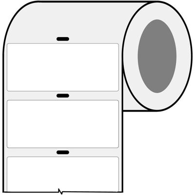 Brady, Etikettenrolle, BPT-650-461AW, Polyester, Weiss, 88.90 x 38.10 mm, permanent (2000 E.) (88.90 mm) Brady, Etikettenrolle, BPT-650-461AW, Polyester, Weiss, 88.90 x 38.10 mm, permanent (2000 E.) (88.90 mm)