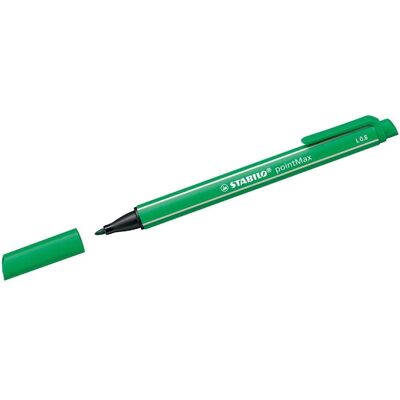 STABILO, Schreibstifte, Filzschreiber - pointMax - 10er Pack - smaragdgrün (10x) STABILO, Schreibstifte, Filzschreiber - pointMax - 10er Pack - smaragdgrün (10x)