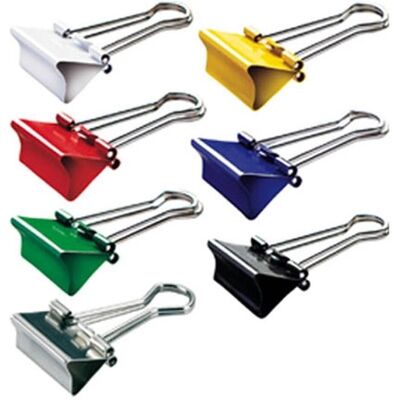 Maul, Büroklammer, Klemmer farbig sortiert Breite 32 mm (1x) Maul, Büroklammer, Klemmer farbig sortiert Breite 32 mm (1x)