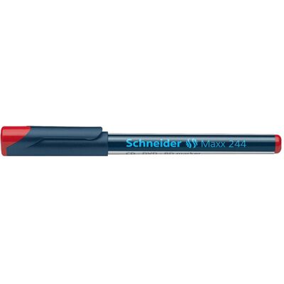 Schneider, Marker, CD Marker 244 rot (1x) Schneider, Marker, CD Marker 244 rot (1x)