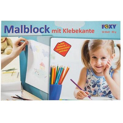 Magni, Heft + Block, Malblock A4 FSC-Mix mit Klebekante 30 Blatt (A4) Magni, Heft + Block, Malblock A4 FSC-Mix mit Klebekante 30 Blatt (A4)