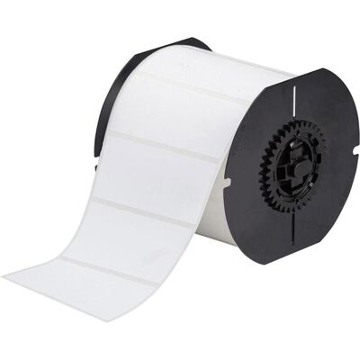 Brady, Etikettenrolle, B33-158-490, FreezerBondz (TM), Polyester, Weiss, matt, 95.25 x 38.10 mm, permanent (1000 E.) (100.33 mm) Brady, Etikettenrolle, B33-158-490, FreezerBondz (TM), Polyester, Weiss, matt, 95.25 x 38.10 mm, permanent (1000 E.) (100.33 mm)