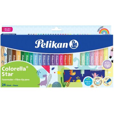 Pelikan Malstifte, 822329 Filzstift Gemischte Farben 24 Stücke (24x) Pelikan Malstifte, 822329 Filzstift Gemischte Farben 24 Stücke (24x)