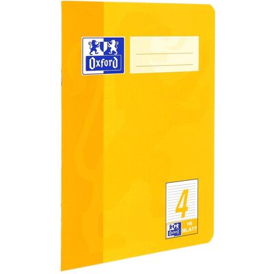 Oxford, Heft + Block, Schulheft, A5, Lineatur 4 (A5, Liniert, Harter Einband) Oxford, Heft + Block, Schulheft, A5, Lineatur 4 (A5, Liniert, Harter Einband)