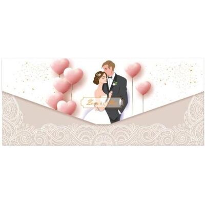 Teka, Briefumschlag, Hochzeitskarten-Umschlag (dl) Teka, Briefumschlag, Hochzeitskarten-Umschlag (dl)