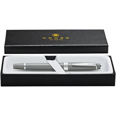 Cross, Schreibstifte, Füllfederhalter Bailey Light Grau-Lack M-Feder Geschenkbox (1x) Cross, Schreibstifte, Füllfederhalter Bailey Light Grau-Lack M-Feder Geschenkbox (1x)