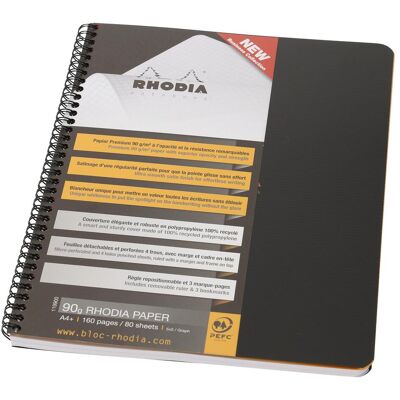 Rhodia, Heft + Block, Rhodiactive (A4+, Kariert, Weicher Einband) Rhodia, Heft + Block, Rhodiactive (A4+, Kariert, Weicher Einband)