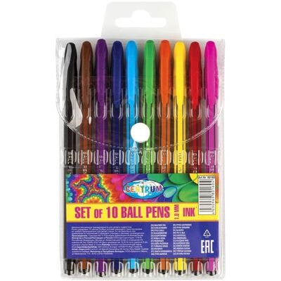 Centrum Malstifte, Set mit 10 Farben 80160 Gelstiften (10x) Centrum Malstifte, Set mit 10 Farben 80160 Gelstiften (10x)