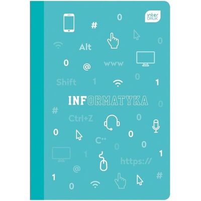 Interdruk, Heft + Block, Notebook A5 (A5, Kariert) Interdruk, Heft + Block, Notebook A5 (A5, Kariert)