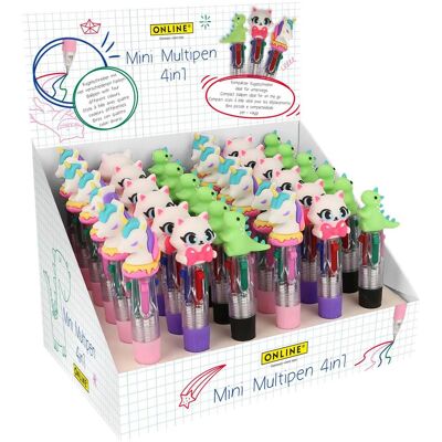 Online, Schreibstifte, MINI MULTIPEN - Kugelschreiber (36x) Online, Schreibstifte, MINI MULTIPEN - Kugelschreiber (36x)