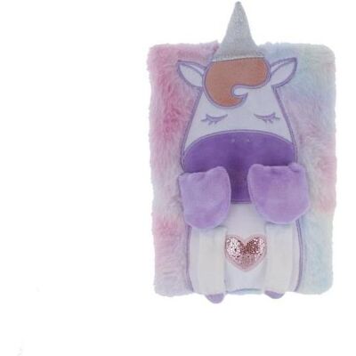 Idena, Heft + Block, Notizbuch Fluffy Einhorn liniert 80 Blatt 80g/m² DIN A5 (A5, Liniert) Idena, Heft + Block, Notizbuch Fluffy Einhorn liniert 80 Blatt 80g/m² DIN A5 (A5, Liniert)