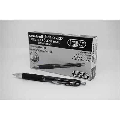 Uni-ball, Schreibstifte, Gelroller FABER-CASTELL Signo 207 (12x) Uni-ball, Schreibstifte, Gelroller FABER-CASTELL Signo 207 (12x)
