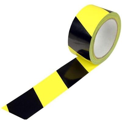 Transpak, Klebeband, Kennzeichnungsband Breite 50mm Länge 66m Stärke 52µ PVC gelb/schwar Länge 66 m Breite 50 mm (50 mm) Transpak, Klebeband, Kennzeichnungsband Breite 50mm Länge 66m Stärke 52µ PVC gelb/schwar Länge 66 m Breite 50 mm (50 mm)