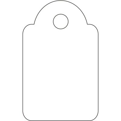 Agipa, Geschenkverpackung, Warenanh„nger - Kleinpackung, Maáe: 15 x 24 mm, weiá (200x) Agipa, Geschenkverpackung, Warenanh„nger - Kleinpackung, Maáe: 15 x 24 mm, weiá (200x)