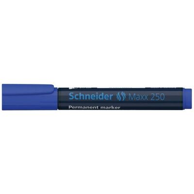 Schneider, Marker, Permanentmarker Maxx 250 Strichstärke: 2-7 mm Schreibfarbe: blau (1x) Schneider, Marker, Permanentmarker Maxx 250 Strichstärke: 2-7 mm Schreibfarbe: blau (1x)
