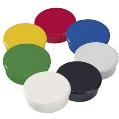 Dahle, Magnet, Magnet, rund, 38 mm, sortiert, Packung mit 10 Stück. (10x) Dahle, Magnet, Magnet, rund, 38 mm, sortiert, Packung mit 10 Stück. (10x)