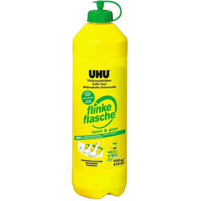 UHU, Klebstoff, Flinke Flasche Nachfüllflasche (1023 g) UHU, Klebstoff, Flinke Flasche Nachfüllflasche (1023 g)