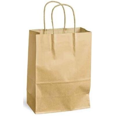 Mailmedia, Verpackungsmaterial, Papier-Tragetasche mit Kordel, 3,5 Liter, braun Masse: (B)180 x (T)80 x (H)240 mm, aus Kra (300 Stk.) Mailmedia, Verpackungsmaterial, Papier-Tragetasche mit Kordel, 3,5 Liter, braun Masse: (B)180 x (T)80 x (H)240 mm, aus Kra (300 Stk.)