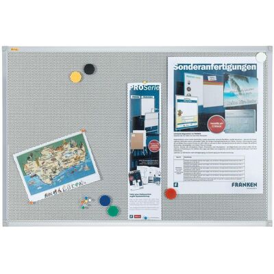 Franken, Pinnwand, Notiztafel X-tra!Line Textil mit Metallgitter (Magnettafel, Pinnwand, 90 x 60 cm) Franken, Pinnwand, Notiztafel X-tra!Line Textil mit Metallgitter (Magnettafel, Pinnwand, 90 x 60 cm)