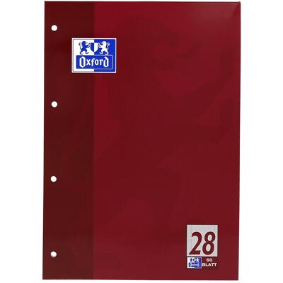 Oxford, Heft + Block, Schulblock, A4, Lineatur 28 (A4, Liniert) Oxford, Heft + Block, Schulblock, A4, Lineatur 28 (A4, Liniert)