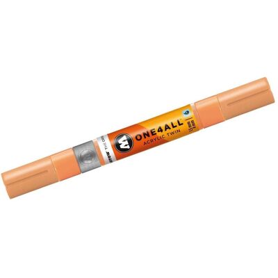 Molotow, Marker, Marqueur pour Maquettes - One4All Twin - Acrylique Pêche Pastel - 1,5/4mm - -117 - 15 cm (1x) Molotow, Marker, Marqueur pour Maquettes - One4All Twin - Acrylique Pêche Pastel - 1,5/4mm - -117 - 15 cm (1x)