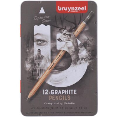 Bruynzeel, Bleistift, Bleistift Expression 2.2 - 3.6 mm, 12 Stück (3.60 mm, HB, 12x) Bruynzeel, Bleistift, Bleistift Expression 2.2 - 3.6 mm, 12 Stück (3.60 mm, HB, 12x)