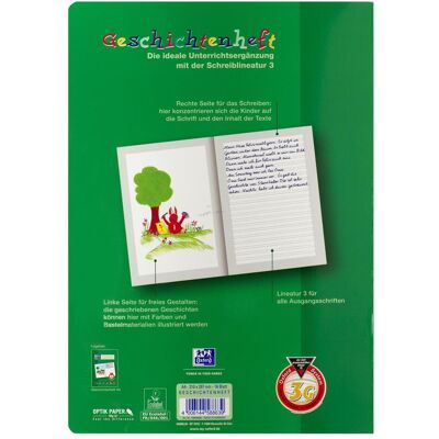 Oxford, Heft + Block, Geschichtenheft, A4 (A4) Oxford, Heft + Block, Geschichtenheft, A4 (A4)