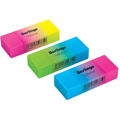 Berlingo, Korrekturmittel, thermoplastischer Radiergummi, Farbe, 30 Stück, Radiance Berlingo, Korrekturmittel, thermoplastischer Radiergummi, Farbe, 30 Stück, Radiance