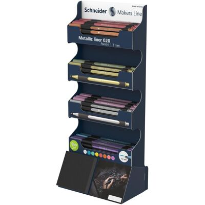 Schneider, Kasse, Display Metallicliner Paint-It 020 Schneider, Kasse, Display Metallicliner Paint-It 020