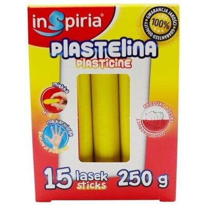 Teka, Modelliermasse, Gelbes Plastilin 15 Stäbchen à 250 g Teka, Modelliermasse, Gelbes Plastilin 15 Stäbchen à 250 g