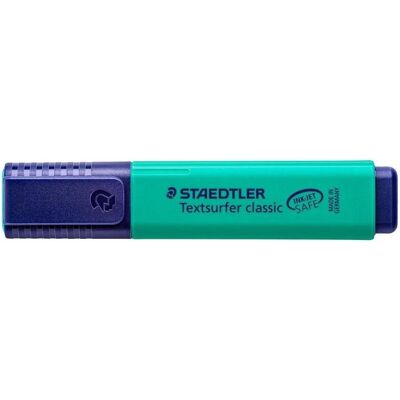 Staedtler Marker, Klassischer türkisfarbener Textmarker (10 Stück) (10x) Staedtler Marker, Klassischer türkisfarbener Textmarker (10 Stück) (10x)