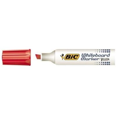 Bic, Marker, Velleda 1791 Textmarker 12 Stück Stumpfe Spitze Rot (12x) Bic, Marker, Velleda 1791 Textmarker 12 Stück Stumpfe Spitze Rot (12x)