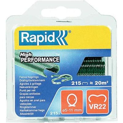 Rapid, Büroklammer, VR22 Ringklammern grün 215 Stück (215x) Rapid, Büroklammer, VR22 Ringklammern grün 215 Stück (215x)