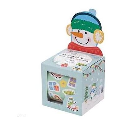 Teka, Sticker, Schneemann-Aufkleber auf einer Rolle 190 Stück (190 Sticker) Teka, Sticker, Schneemann-Aufkleber auf einer Rolle 190 Stück (190 Sticker)