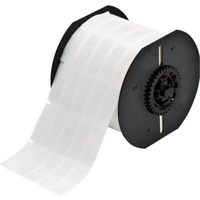 Brady, Etikettenrolle, B33-8-461, Polyester, Weiss/Transparent, matt, 12.70 x 12.70(36.50) mm, permanent, 5-bahnig ( (85.09 mm) Brady, Etikettenrolle, B33-8-461, Polyester, Weiss/Transparent, matt, 12.70 x 12.70(36.50) mm, permanent, 5-bahnig ( (85.09 mm)