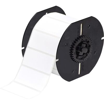 Brady, Etikettenrolle, B30-242-7569-WT, Standard Vinyl, Weiss, glänzend, 72.00 x 28.58 mm, permanent (300 E.) Brady, Etikettenrolle, B30-242-7569-WT, Standard Vinyl, Weiss, glänzend, 72.00 x 28.58 mm, permanent (300 E.)