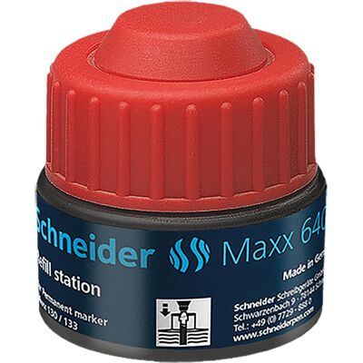 Schneider, Marker, Tankstelle 640 rot (1x) Schneider, Marker, Tankstelle 640 rot (1x)