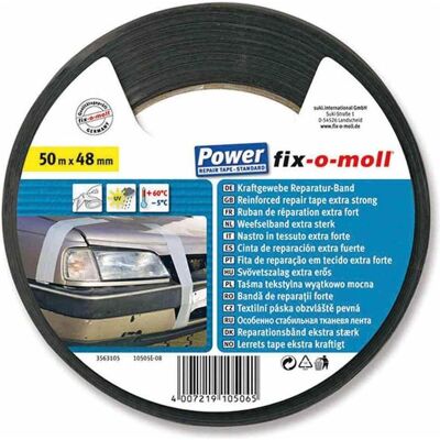 Fix-o-moll - Power-Band - 50 m - 48 mm schwarz Fix-o-moll - Power-Band - 50 m - 48 mm schwarz