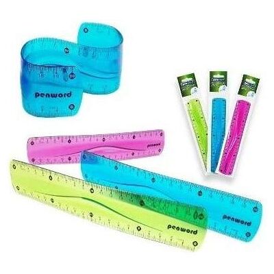 Polsirhurt, Lineal, Flexibles Lineal 20 cm MIX (20 cm, Kunststoff) Polsirhurt, Lineal, Flexibles Lineal 20 cm MIX (20 cm, Kunststoff)