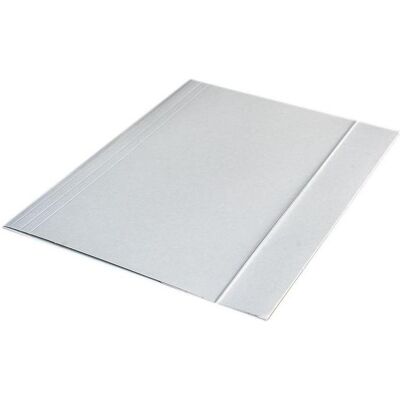 D.Rect, Mappe, A4-Kartonmappe mit Gummiband, weiss, 300g (A4, 1x) D.Rect, Mappe, A4-Kartonmappe mit Gummiband, weiss, 300g (A4, 1x)